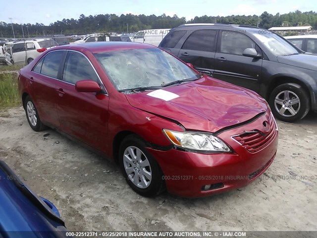 4T1BE46K98U242294 - 2008 TOYOTA CAMRY CE/LE/XLE/SE RED photo 1