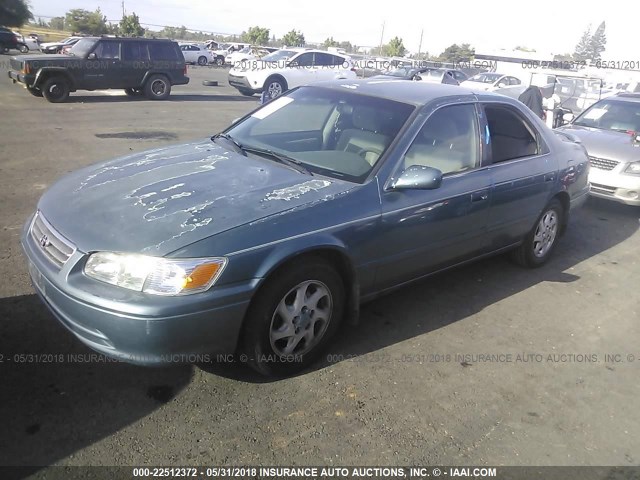 JT2BG22K410545983 - 2001 TOYOTA CAMRY CE/LE/XLE 青绿色 照片 2
