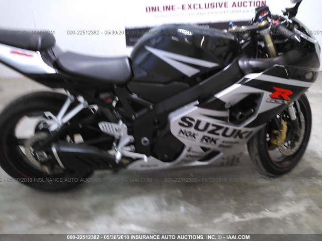 JS1GN7CA452100833 - 2005 SUZUKI GSX-R600 K BLACK photo 8