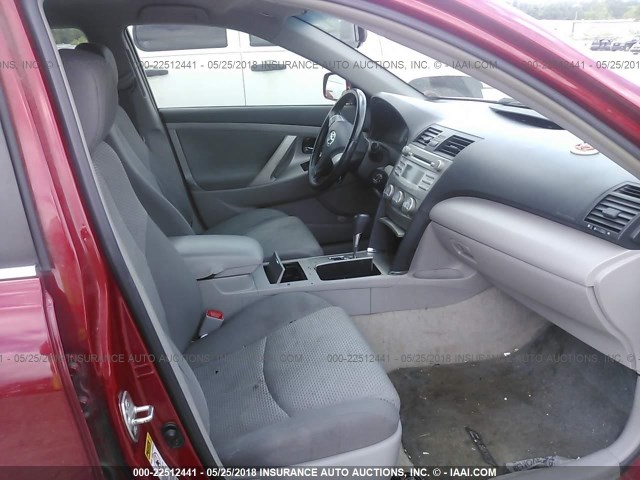 4T1BF3EK6AU064987 - 2010 TOYOTA CAMRY SE/LE/XLE 红色 照片 5