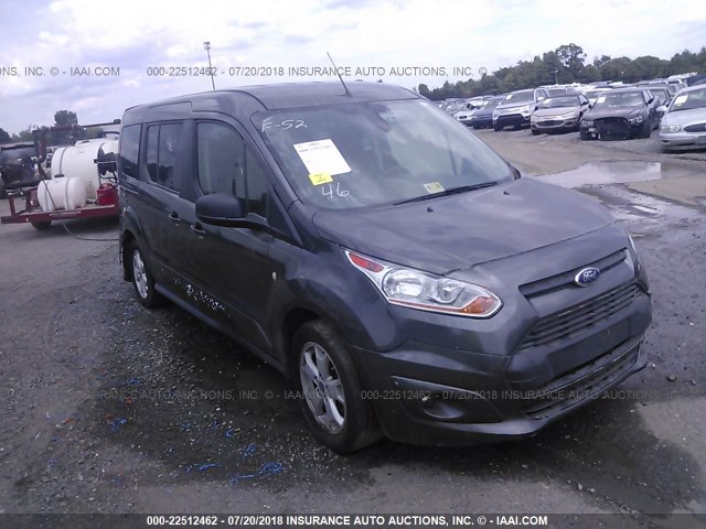 NM0GE9F71G1255038 - 2016 FORD TRANSIT CONNECT XLT GRAY photo 1