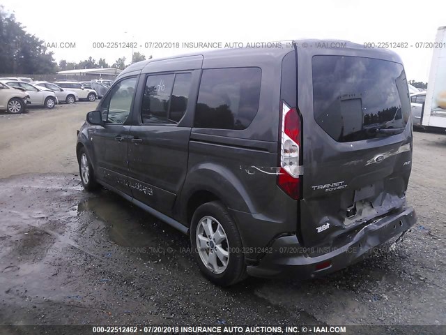 NM0GE9F71G1255038 - 2016 FORD TRANSIT CONNECT XLT GRAY photo 6