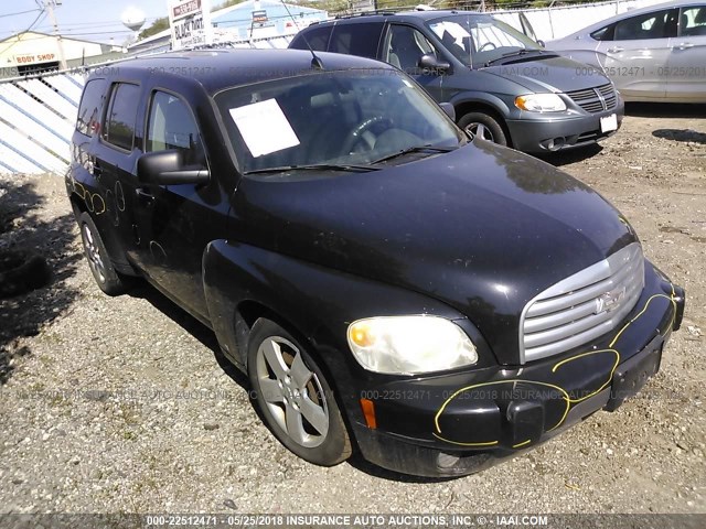 3GNBAADB1AS528929 - 2010 CHEVROLET HHR LS BLACK photo 1