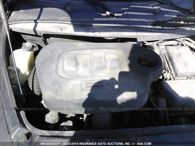 3GNBAADB1AS528929 - 2010 CHEVROLET HHR LS BLACK photo 10