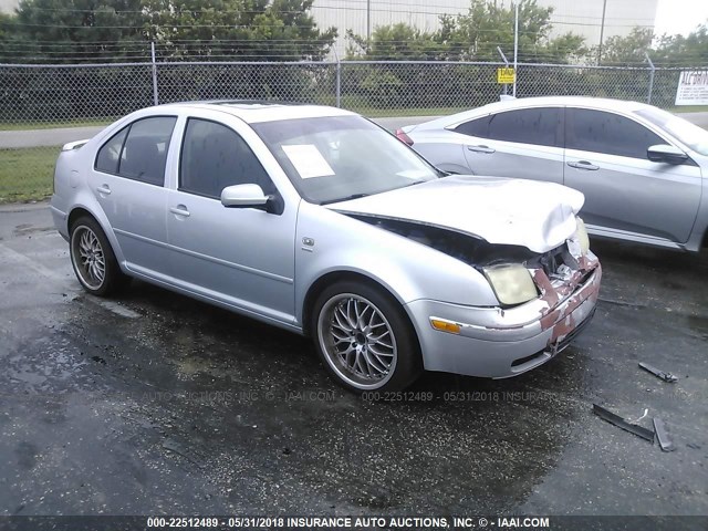 3VWPE69M43M196905 - 2003 VOLKSWAGEN JETTA WOLFSBURG 银色 照片 1