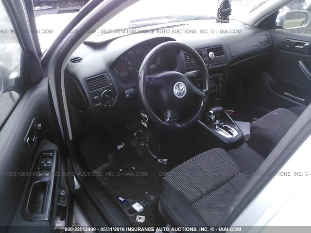 3VWPE69M43M196905 - 2003 VOLKSWAGEN JETTA WOLFSBURG 银色 照片 5