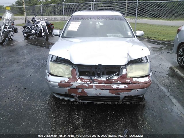 3VWPE69M43M196905 - 2003 VOLKSWAGEN JETTA WOLFSBURG 银色 照片 6