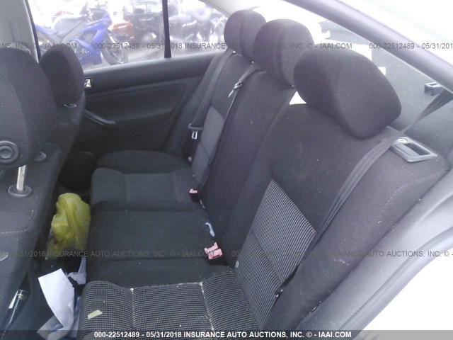 3VWPE69M43M196905 - 2003 VOLKSWAGEN JETTA WOLFSBURG 银色 照片 8