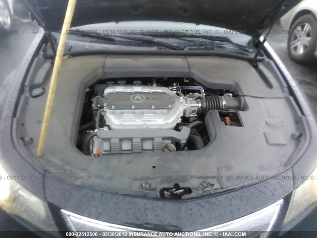 19UUA8F56DA005530 - 2013 ACURA TL TECH BLACK photo 10