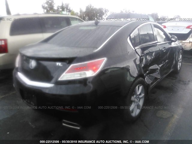 19UUA8F56DA005530 - 2013 ACURA TL TECH BLACK photo 4