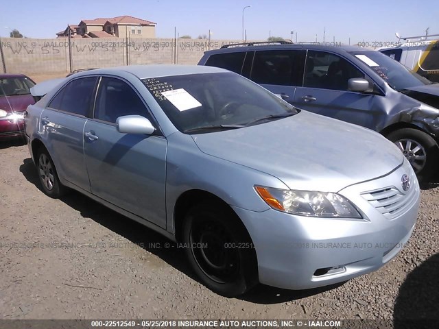4T1BE46K47U537835 - 2007 TOYOTA CAMRY NEW GENERAT CE/LE/XLE/SE BLUE photo 1
