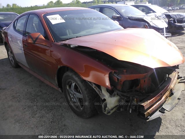 2G2WS522641137376 - 2004 PONTIAC GRAND PRIX GT2 ORANGE photo 1