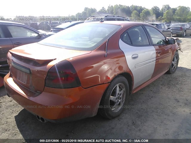 2G2WS522641137376 - 2004 PONTIAC GRAND PRIX GT2 ORANGE photo 4