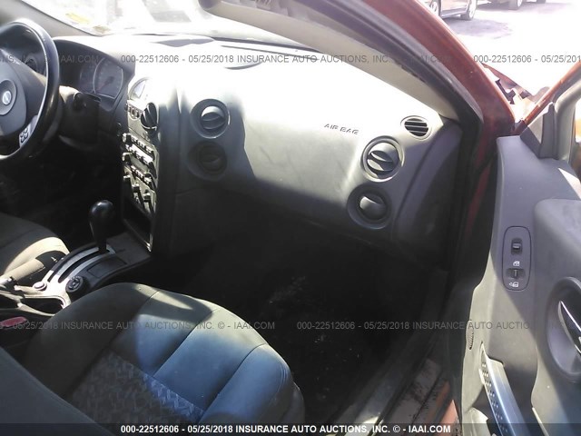 2G2WS522641137376 - 2004 PONTIAC GRAND PRIX GT2 ნარინჯისფერი ფოტო 5