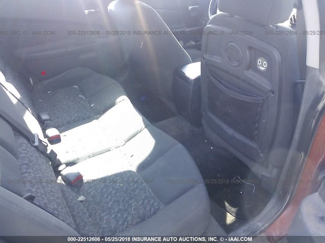 2G2WS522641137376 - 2004 PONTIAC GRAND PRIX GT2 ნარინჯისფერი ფოტო 8