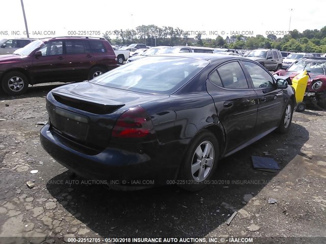2G2WP552281126202 - 2008 PONTIAC GRAND PRIX BLACK photo 4