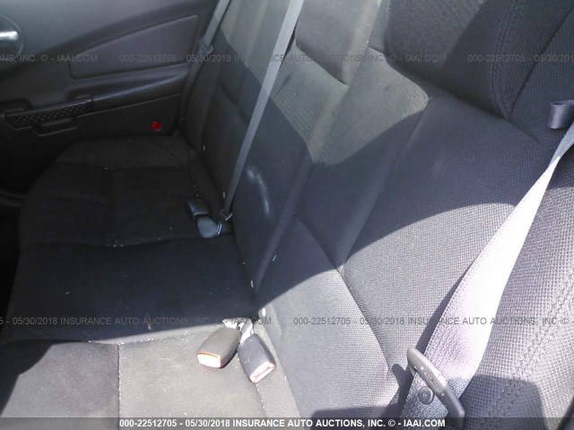 2G2WP552281126202 - 2008 PONTIAC GRAND PRIX BLACK photo 8