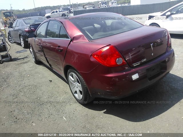 1G2ZG57B794156053 - 2009 PONTIAC G6 RED photo 3