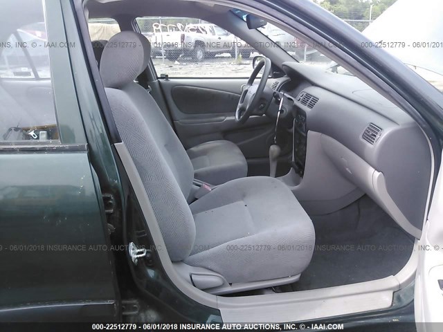 1Y1SK52841Z444509 - 2001 CHEVROLET GEO PRIZM LSI 绿色 照片 5