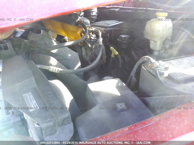 3D7KU28DX3G824562 - 2003 DODGE RAM 2500 ST/SLT 红色 照片 10