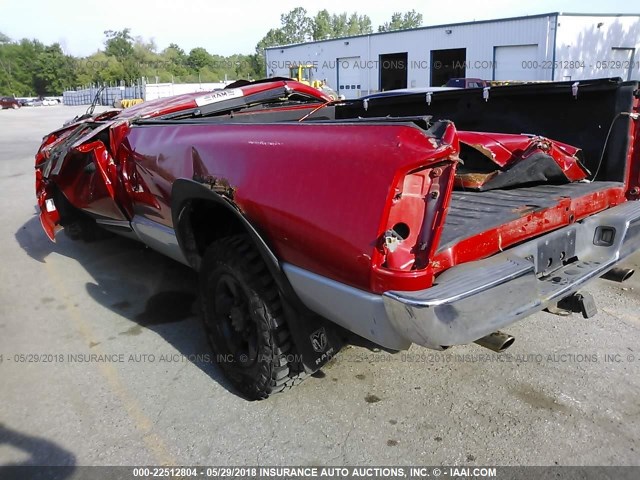 3D7KU28DX3G824562 - 2003 DODGE RAM 2500 ST/SLT 红色 照片 3