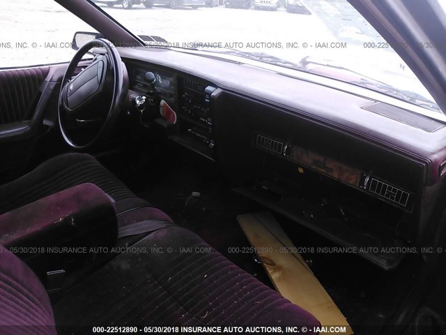 1G4AG85N2P6425645 - 1993 BUICK CENTURY SPECIAL MAROON photo 5