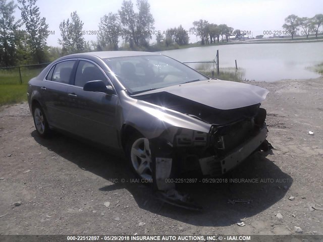 1G1ZB5E14BF196713 - 2011 CHEVROLET MALIBU LS GOLD photo 1