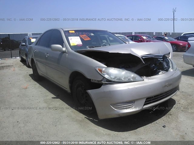 4T1BE32K05U092958 - 2005 TOYOTA CAMRY LE/XLE/SE Bej foto 1