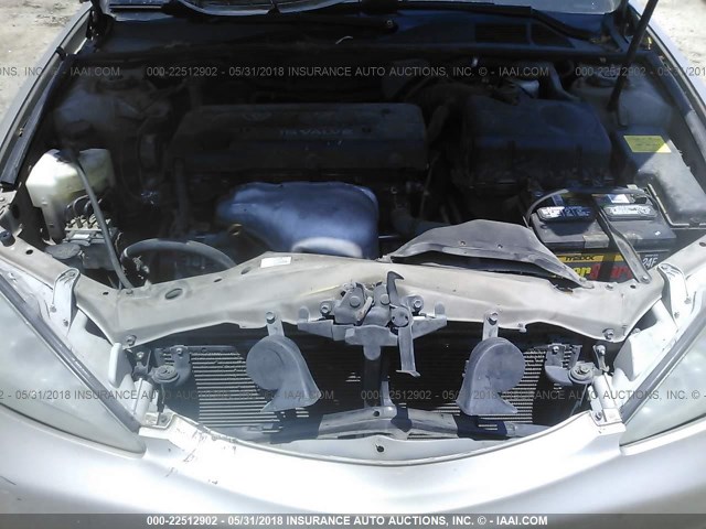4T1BE32K05U092958 - 2005 TOYOTA CAMRY LE/XLE/SE Bej foto 10