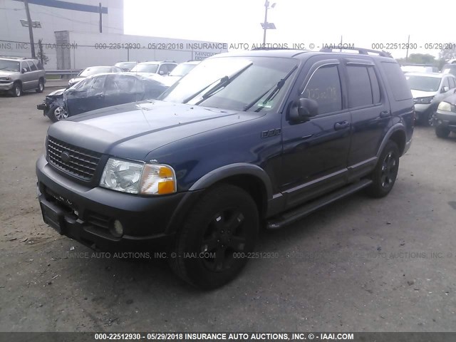 1FMZU73K93UA68842 - 2003 FORD EXPLORER XLT/XLT SPORT/NBX Dark Blue photo 2