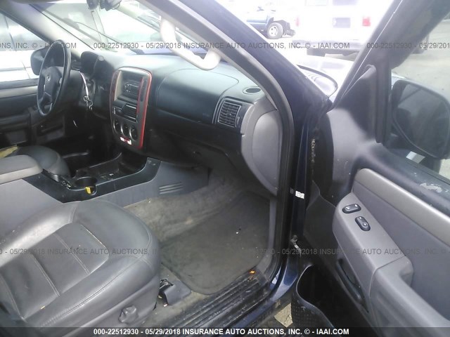 1FMZU73K93UA68842 - 2003 FORD EXPLORER XLT/XLT SPORT/NBX Dark Blue photo 5