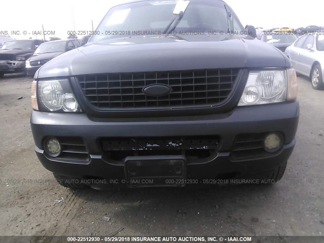1FMZU73K93UA68842 - 2003 FORD EXPLORER XLT/XLT SPORT/NBX Dark Blue photo 6