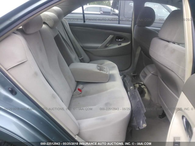 4T4BF3EK1AR040148 - 2010 TOYOTA CAMRY SE/LE/XLE 绿色 照片 8