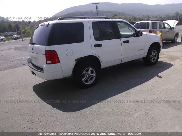 1FMZU73K14UA05820 - 2004 FORD EXPLORER XLT/XLT SPORT/NBX 白色 照片 4