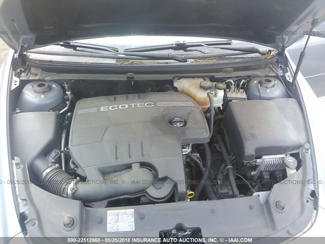1G1ZG57B384300099 - 2008 CHEVROLET MALIBU LS 蓝色 照片 10