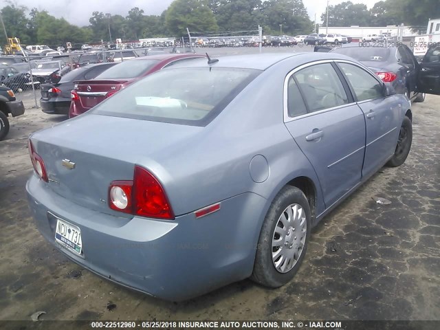 1G1ZG57B384300099 - 2008 CHEVROLET MALIBU LS 蓝色 照片 4