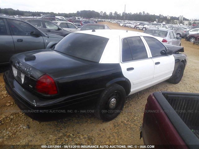 2FABP7BVXAX127868 - 2010 FORD CROWN VICTORIA POLICE INTERCEPTOR BLACK photo 4