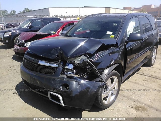 2CNDL537886041117 - 2008 CHEVROLET EQUINOX SPORT BLACK photo 6