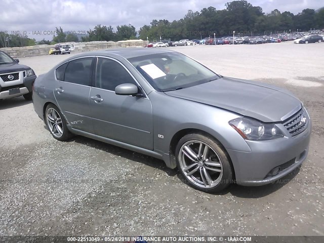 JNKAY01E16M103936 - 2006 INFINITI M35 SPORT GRAY photo 1