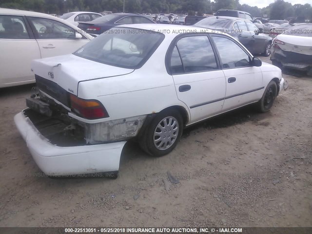 1NXAE09B5SZ226603 - 1995 TOYOTA COROLLA LE/DX 白色 照片 4