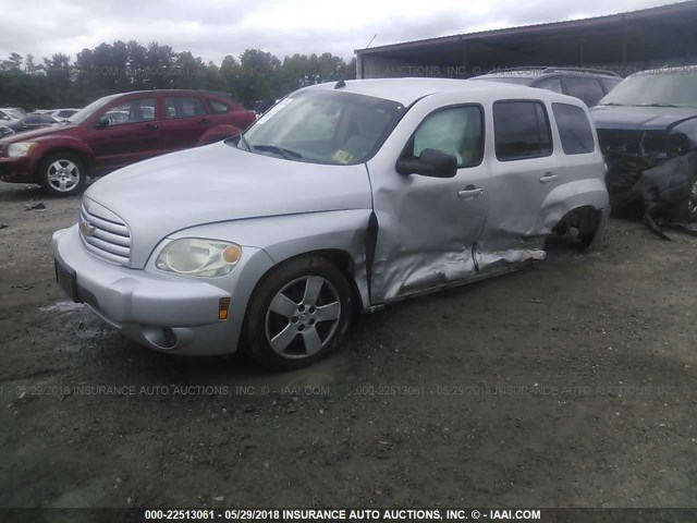 3GNCA13B79S628258 - 2009 CHEVROLET HHR LS ვერცხლისფერი ფოტო 2