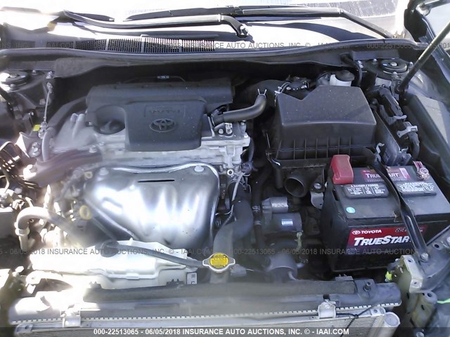 4T1BF1FK1FU063238 - 2015 TOYOTA CAMRY LE/XLE/SE/XSE BLACK photo 10