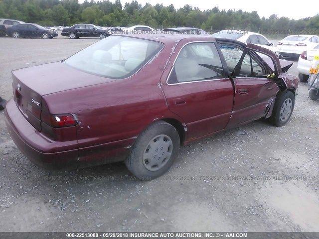 4T1BG22K6XU484334 - 1999 TOYOTA CAMRY CE/LE/XLE 栗色 照片 4