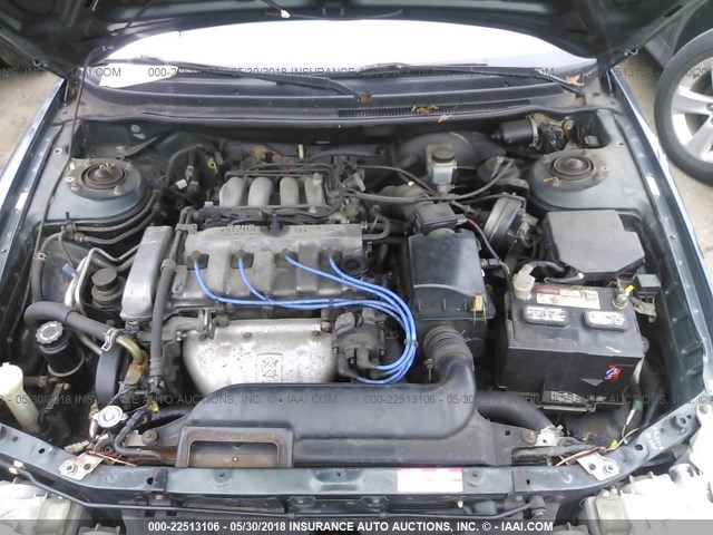 1YVGE22C6T5529831 - 1996 MAZDA 626 DX/LX GREEN photo 10