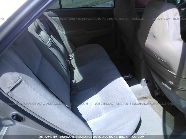 4T1BF32K52U032540 - 2002 TOYOTA CAMRY LE/XLE/SE 金色 照片 8