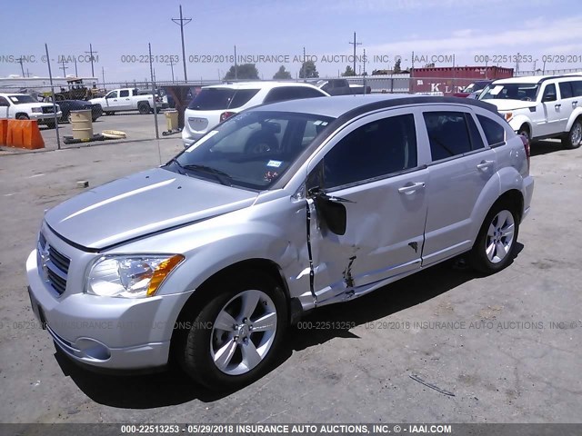 1B3CB3HA1BD297668 - 2011 DODGE CALIBER MAINSTREET GRAY photo 2