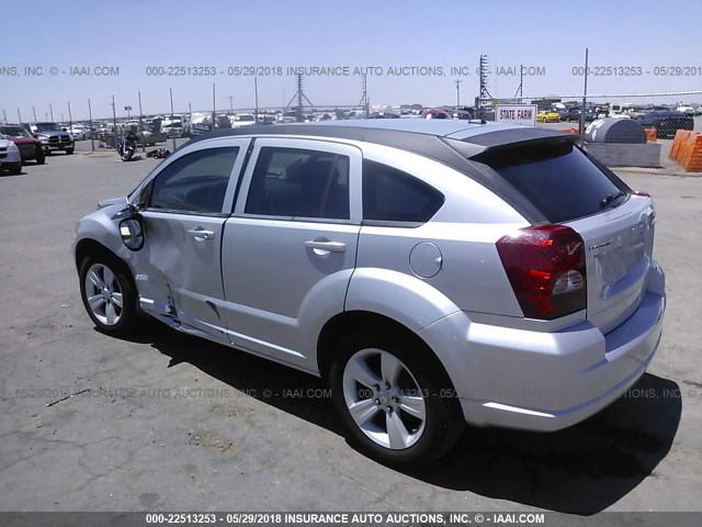 1B3CB3HA1BD297668 - 2011 DODGE CALIBER MAINSTREET GRAY photo 3