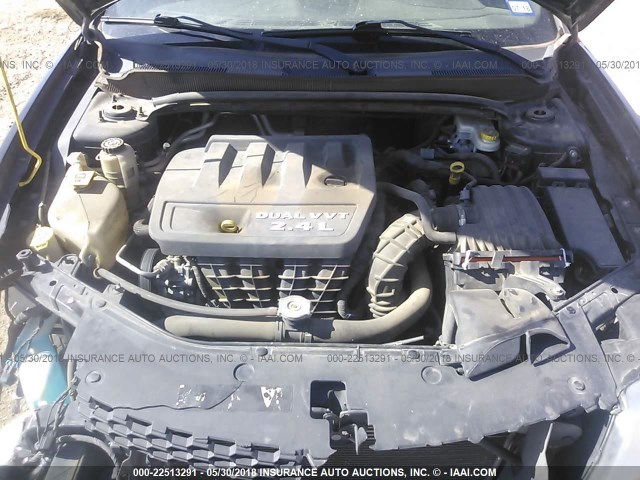 1B3BD4FB7BN523374 - 2011 DODGE AVENGER EXPRESS 黑色 照片 10