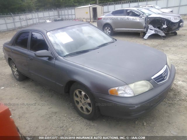 1YVGF22C6Y5147514 - 2000 MAZDA 626 ES/LX GRAY photo 1