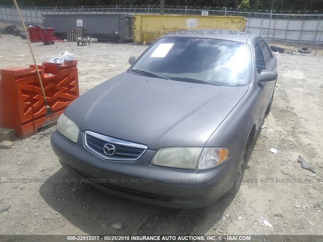 1YVGF22C6Y5147514 - 2000 MAZDA 626 ES/LX GRAY photo 6